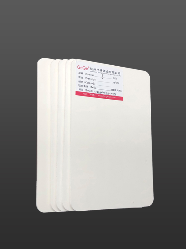 3MM UV IMPERVIUS IMPERVIUS White PVC spuma tabula ad laminas