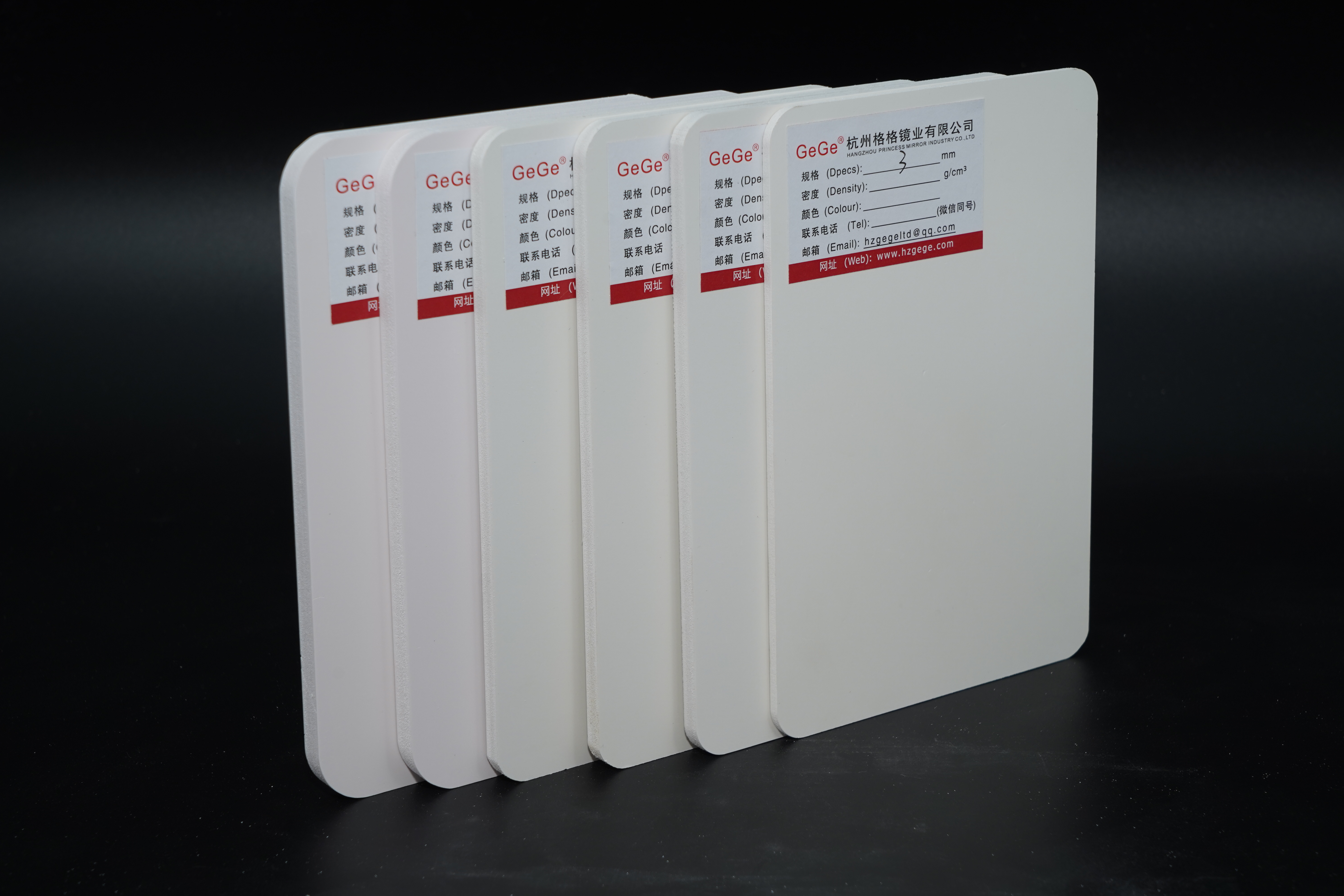 Solutio in foramine aeris in medio PVC Foam Board